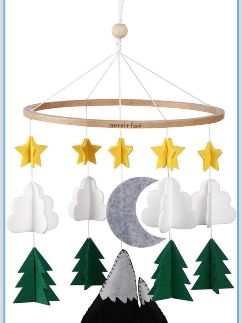 Woodland Night, Short Evergreen mobile
